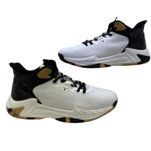 Beica Men's Sneakers Size 46 EU / 12.5 US – Black & White Casual Athletic Shoes